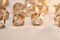 200pcs Authentic Preciosa 4mm (0.16 inch) Small Faceted Bicone Crystal Loose Beads Crystal Honey Compatible with Swarovski 5301/5328 for DIY Jewelry Making Pre-B428